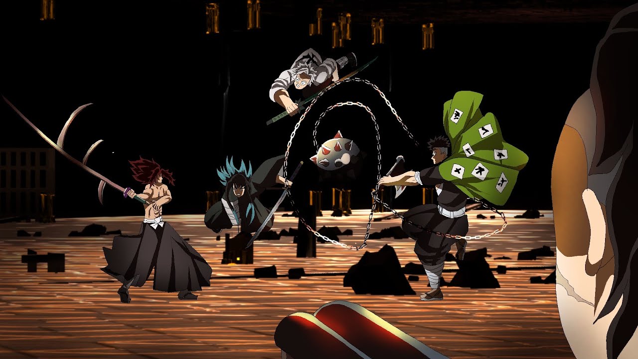 KOKUSHIBO Vs PILLARS Full Fight | Kimetsu no Yaiba