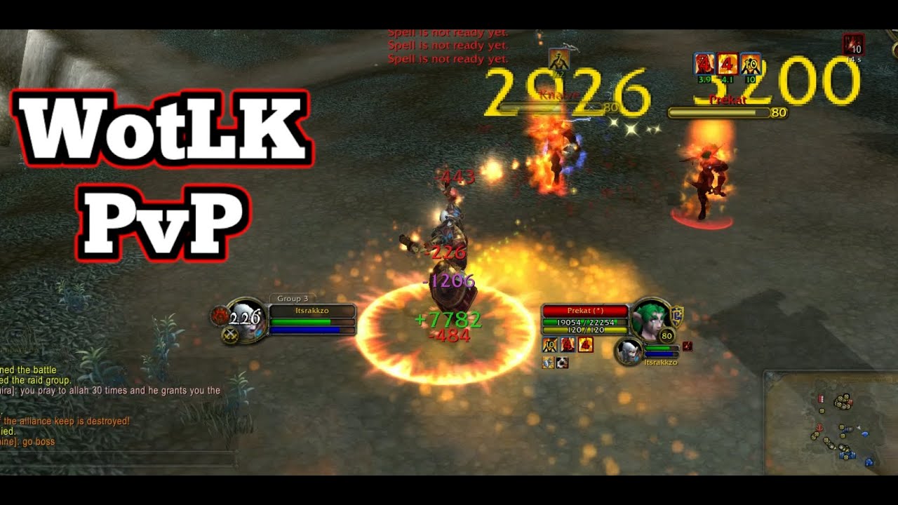 Rakzo playing around 3 - Fire Mage WotLK PvP