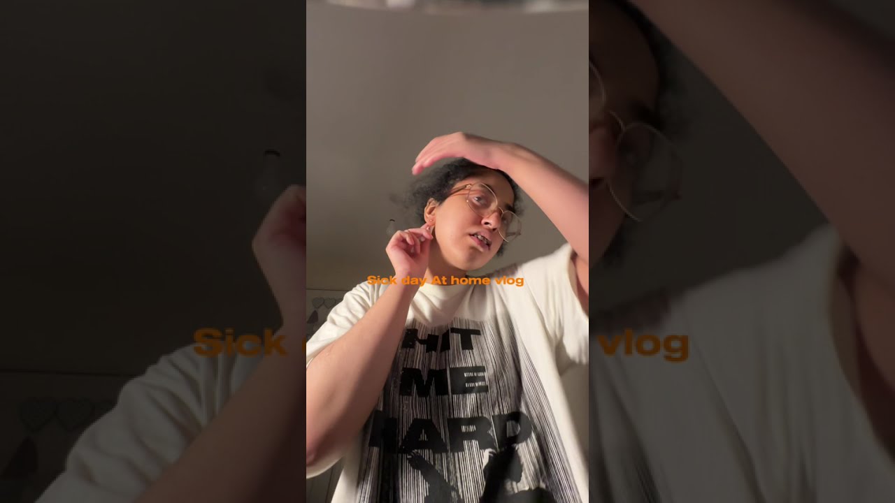 ASMR Silent Sick day At home Vlog