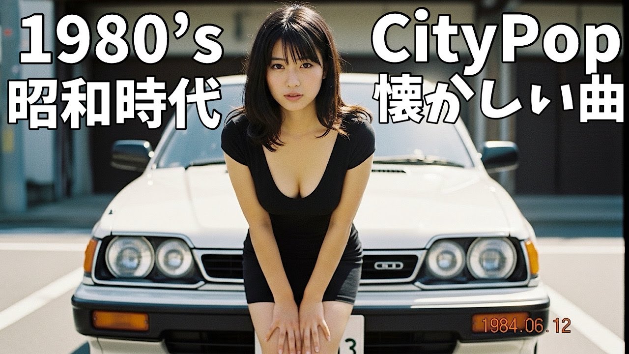 【1980's Full City pop】昭和のバブル時代を思い出す最高にシティポップなドライブJapan Tokyo City Pop【作業用bgm】