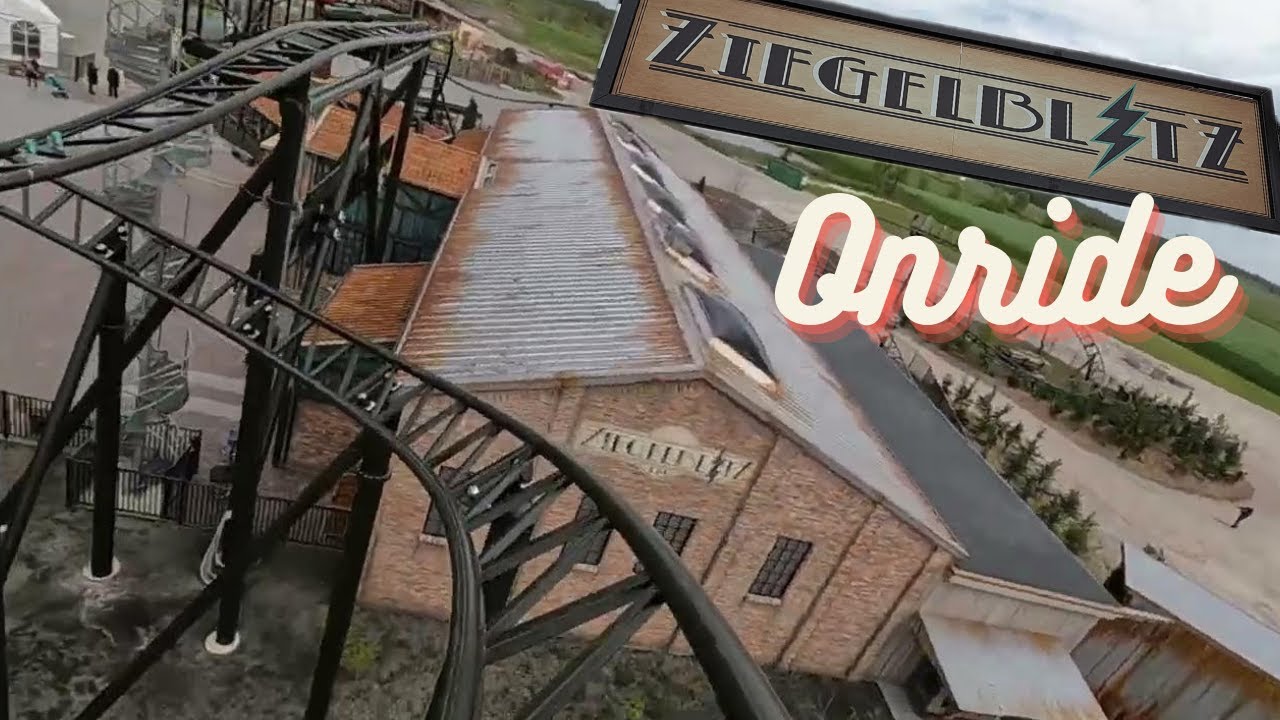 ZIEGELBLITZ (Onride) | Jaderpark 2024 | New Rollercoaster 🧱⚡