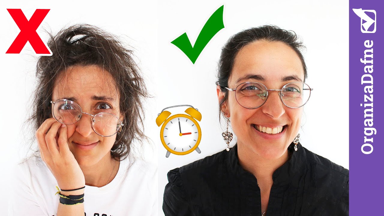 2 dicas pra NÃO SE ATRASAR nunca mais | Organiza Dafne