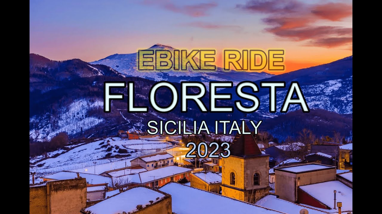 Neve a Floresta  11-02-2023 - Fantic Integra - Ebike Ride Floresta Sicilia Italy