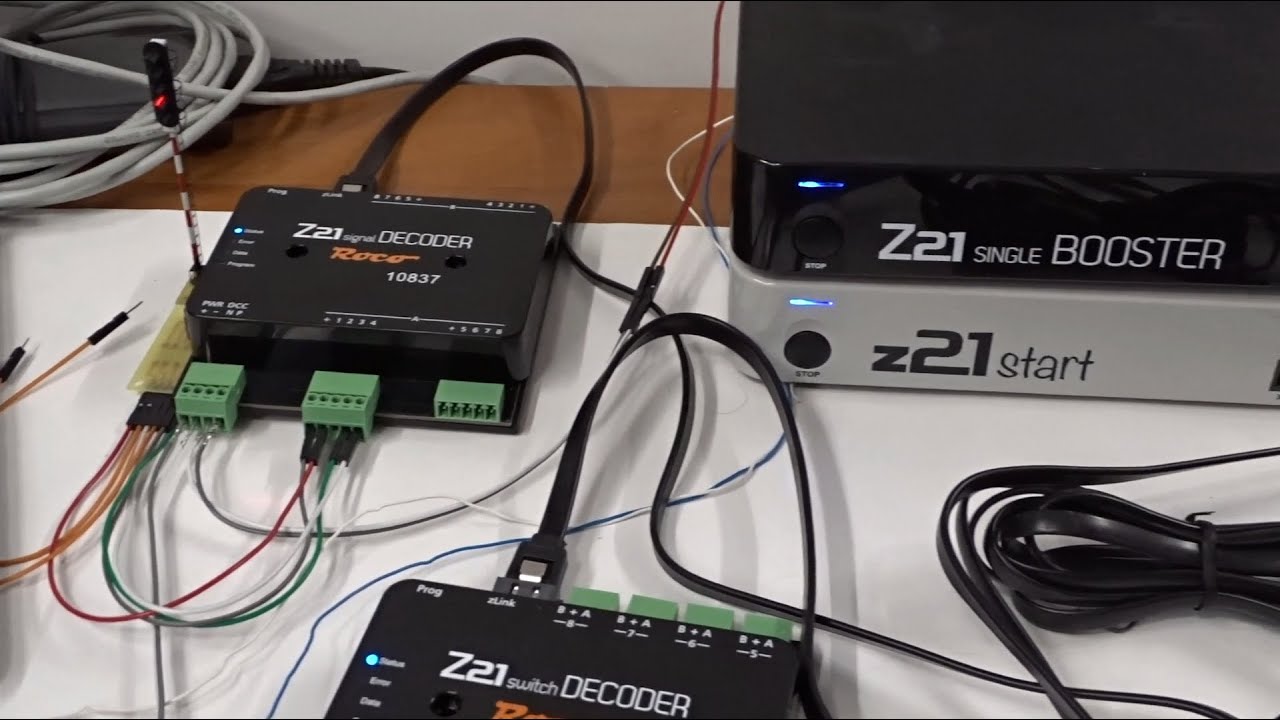 Sterownie cyfrowe - Z21 signal DECODER #10837 oraz Z21 single BOOSTER #10806