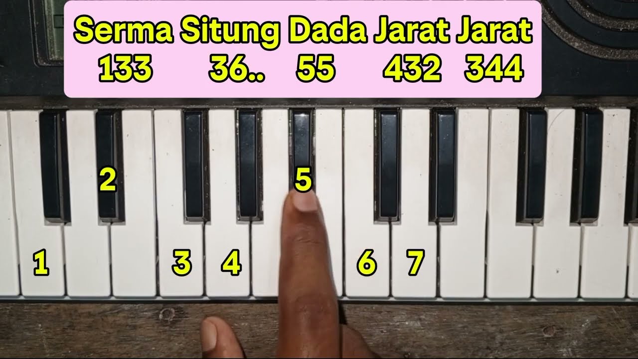 Serma Situng Dada Jarat Jarat Santali Casio Banam Tutorial // Santali Casio Music Tutorial Video