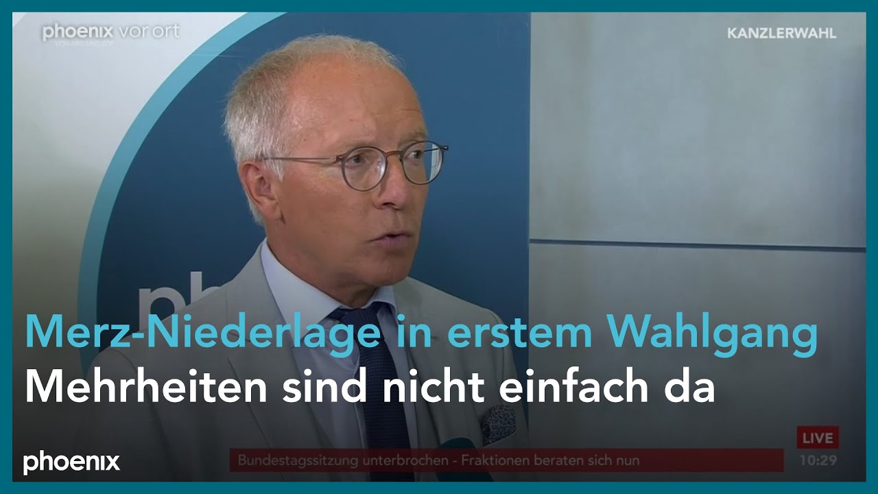 Nach gescheiterter Kanzlerwahl: Prof. Karl-Rudolf Korte zu n&auml;chsten Schritten | 06.05.25