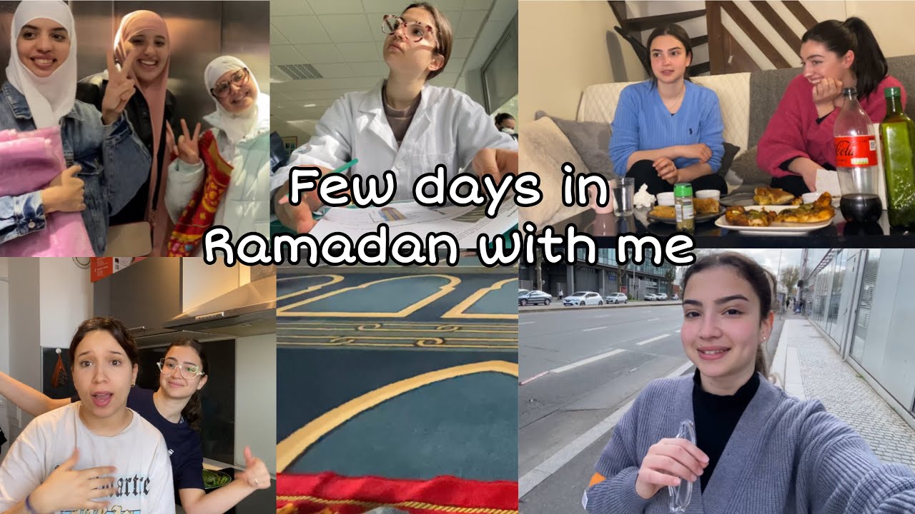 One week with me in Ramadan in France | كيفاش دوزت رمضان في  فرنسا 🇫🇷🙏🏼