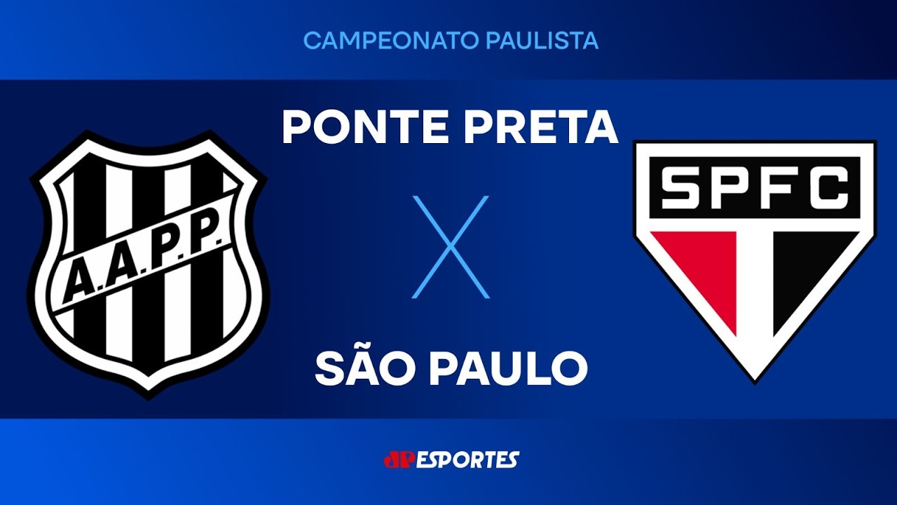Ponte Preta x S&atilde;o Paulo - AO VIVO - 15/02/2026 - Paulist&atilde;o