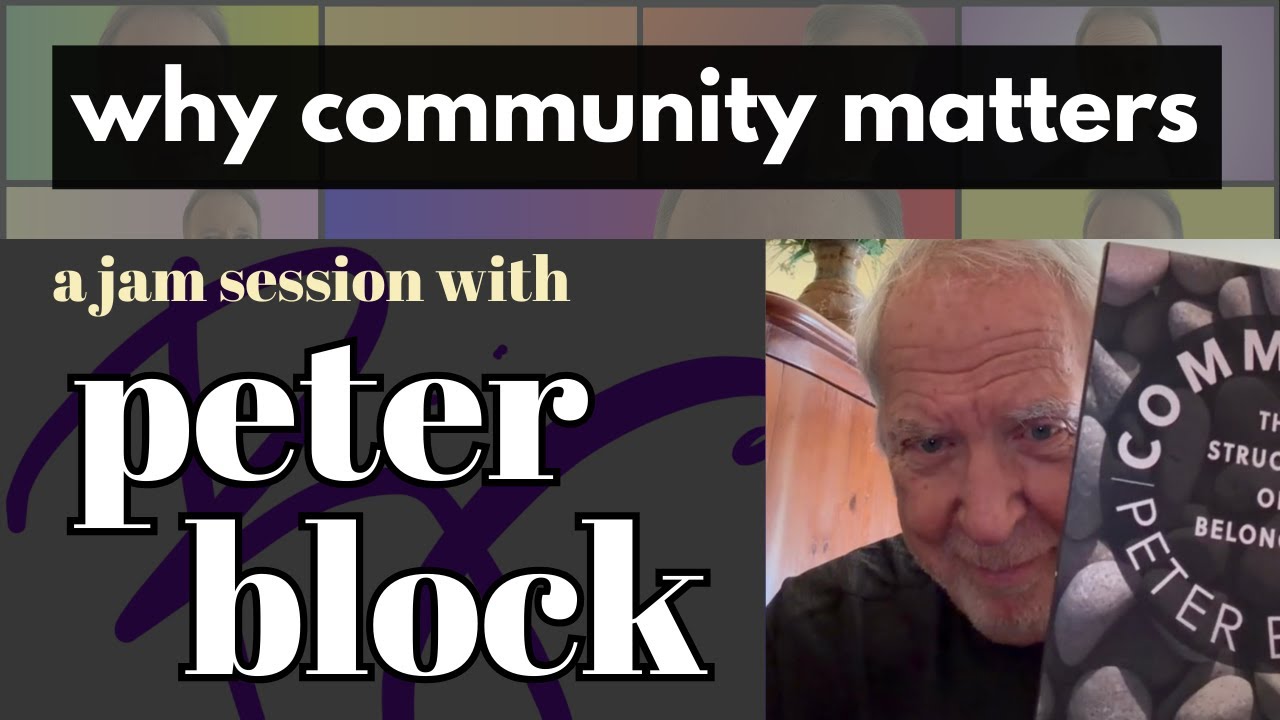 Peter Block: Why Community Matters | Riffing with Rijon 📱