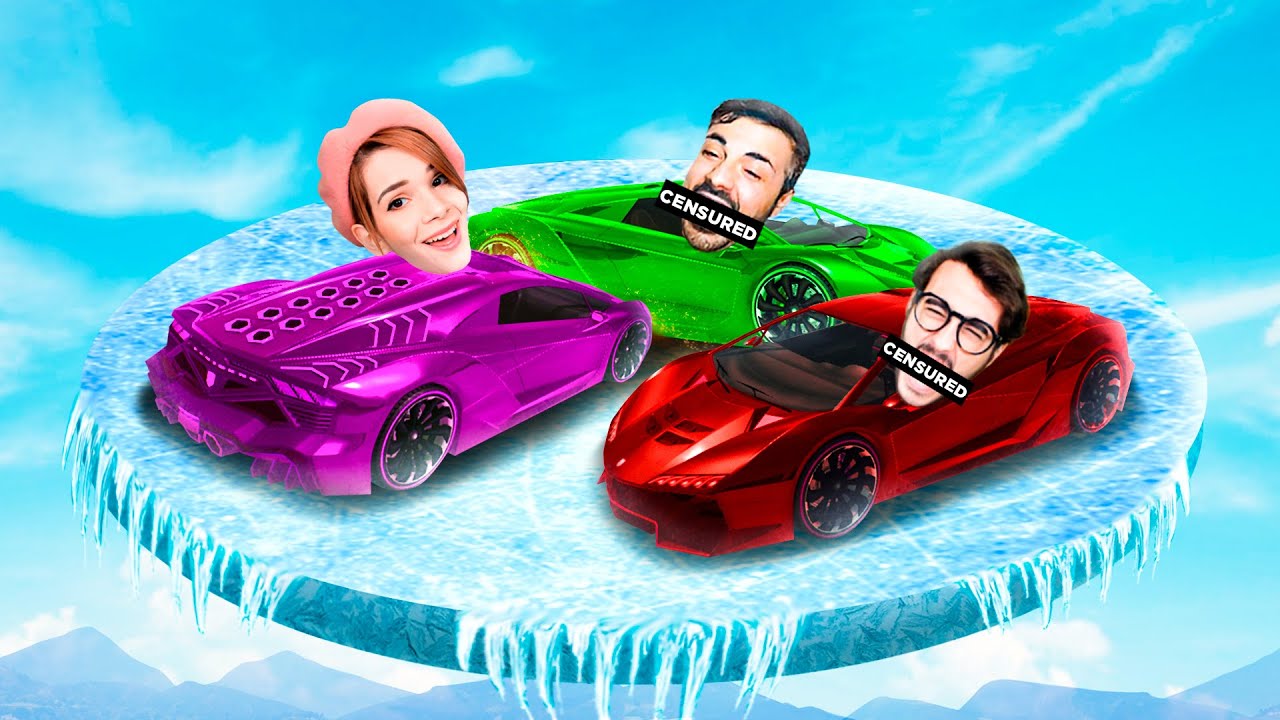 AFFRONTO I MIEI AMICI NELLA SFIDA DI GHIACCIO DI GTA 5!