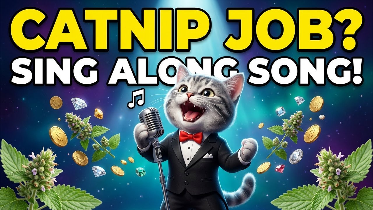 Kitty Jobs & Catnip Dreams | Sing Along Song