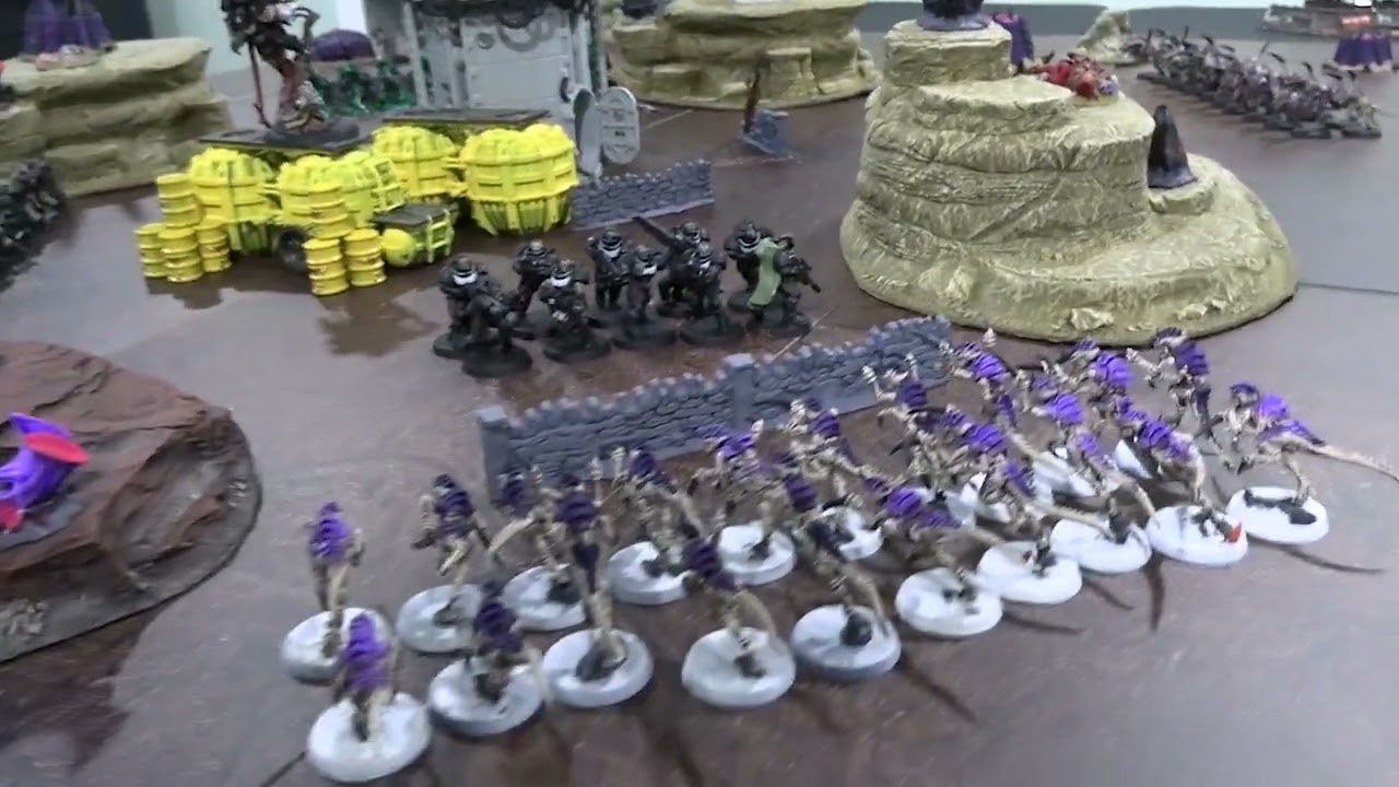 Surrounded: Battle 4 - Raven Guard + Salamanders vs Tyranid