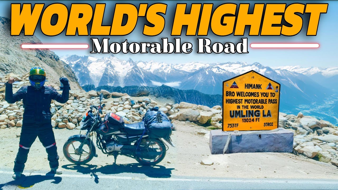 UMLING LA TOP WITH 100cc PLATINA | EP - 11 | BIHAR TO LADAKH