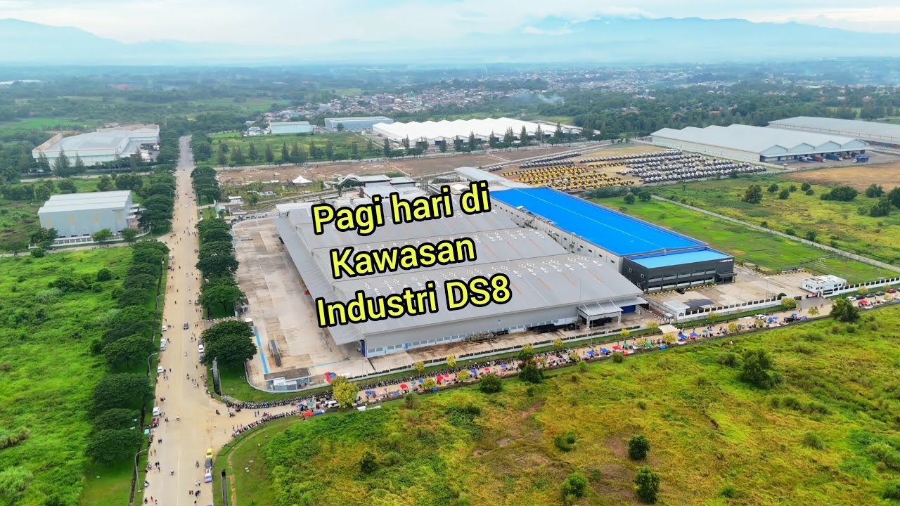 Minggu pagi di kawasan industri DS8