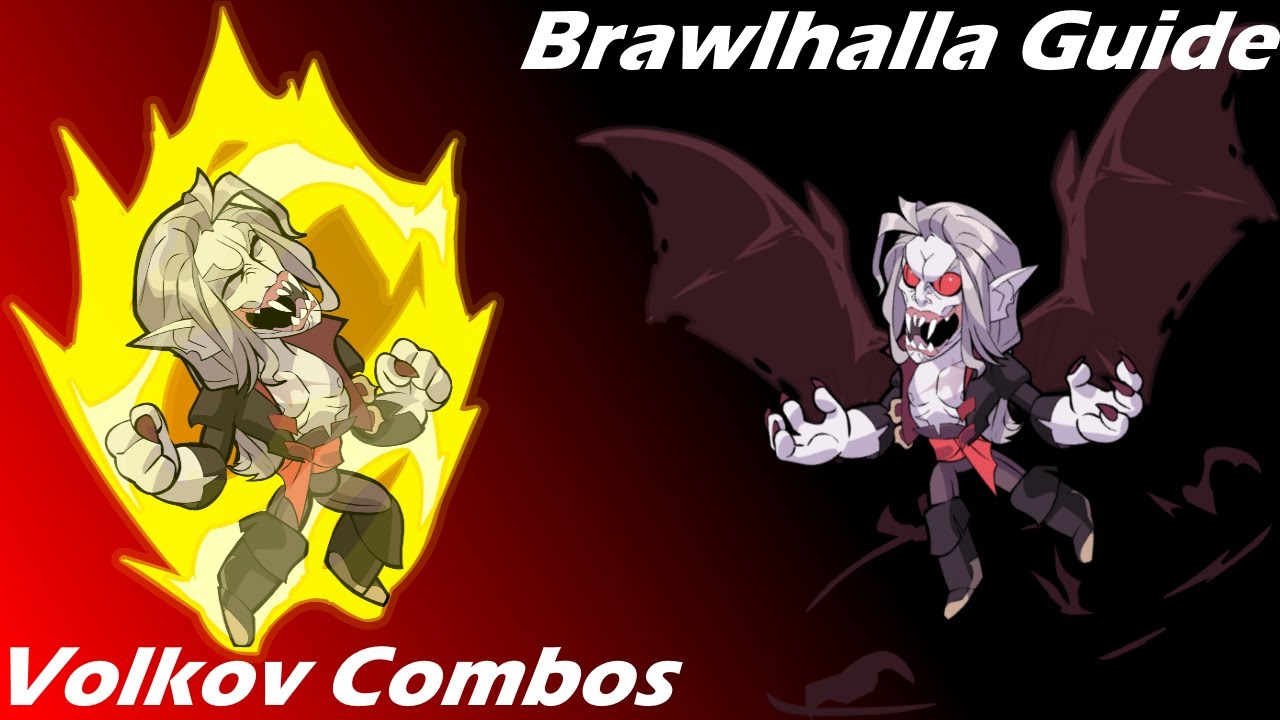 Руководство по Brawlhalla | Простые комбинации Волкова