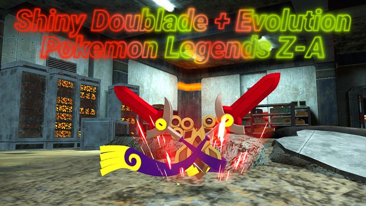 Shiny Doublade + Evolution - Pokemon Legends Z-A