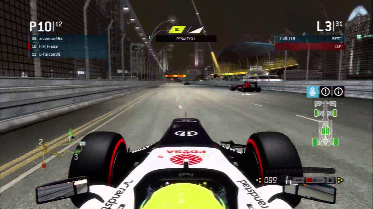 AOR F1 - Round 12 - Singapore - Race edit