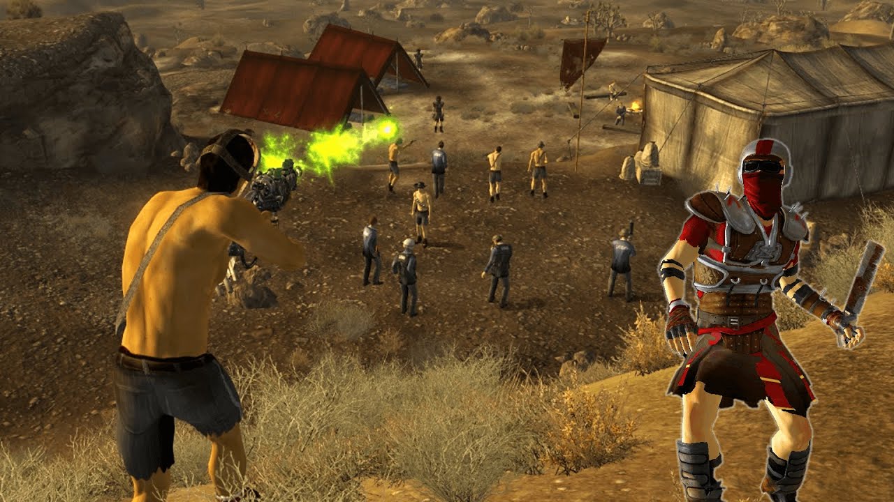 How Many Powder Gangers To Rescue The Captives? | Fallout NPC Battles