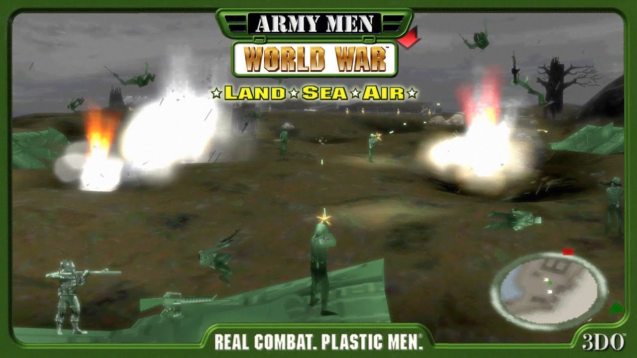 Army Men: World War: Land Sea Air - 7 - Tomar las trincheras. Operación: Tormenta de fuego