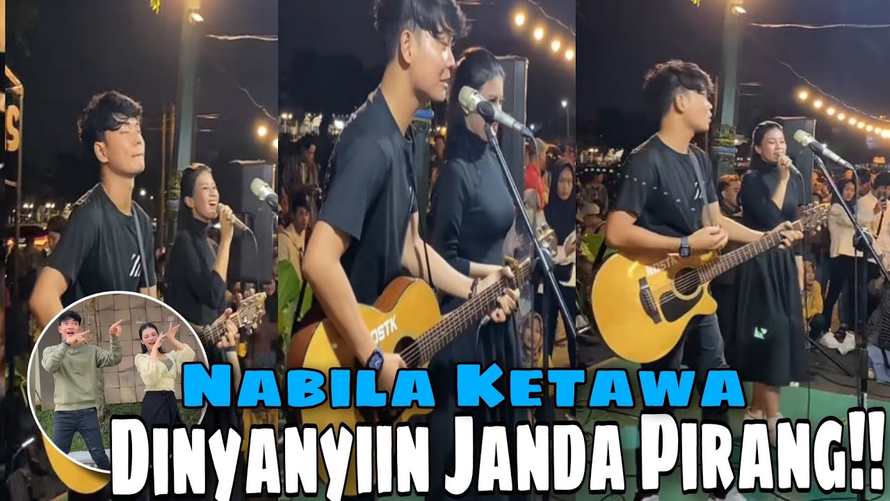 Heboh Penonton Nyanyi Janda Pirang Nabila Maharani Ketawa‼️