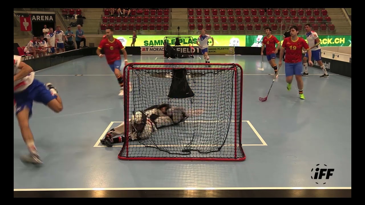 Highlights SLK-ESP:3v3 Men's World Floorball Champs 2025 (#3v3WFC2025) Winterthur: Eslovaquía-España