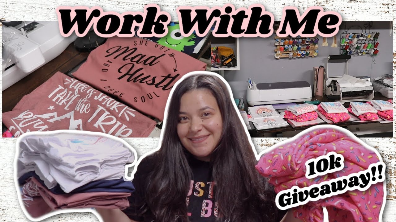 Work With Me On Etsy Orders / Etsy Studio Vlog / Running A Successful Small Business / 10k Giveaway