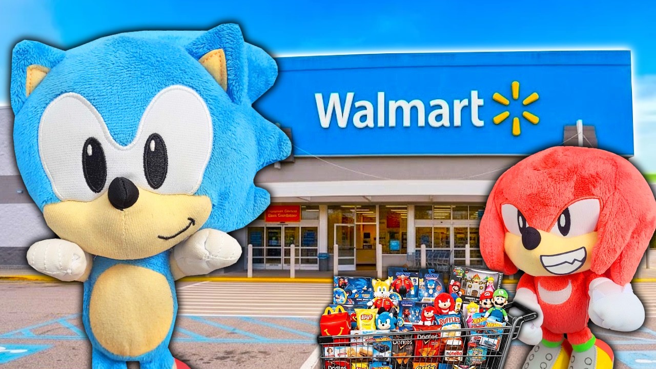 SSB: Соник идёт в Walmart!