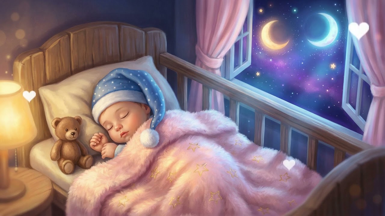 🌧️ Soft Rain & Dreamy Melody 💤 Baby Sleep