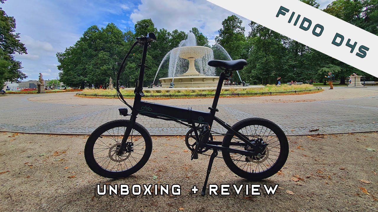 Fiido D4s Unboxing & Review - Bicicleta electrica pliabila [English subtitles]