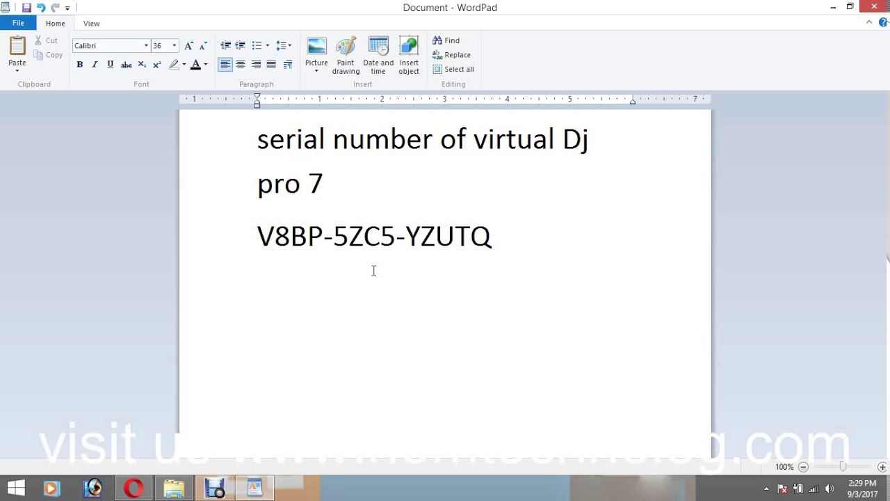 serial number of Virtual Dj pro 7
