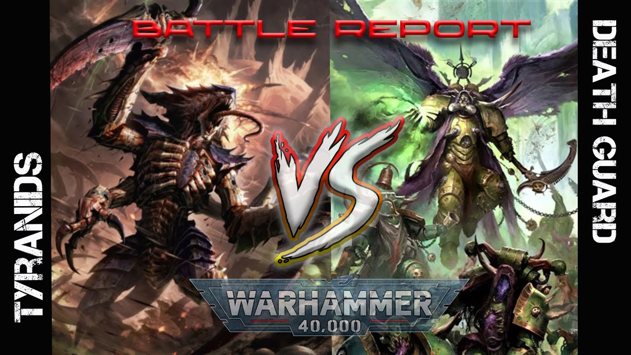 Battle Report - Тираниды против Гвардия Смерти - Редакция 10 - Warhammer 40000