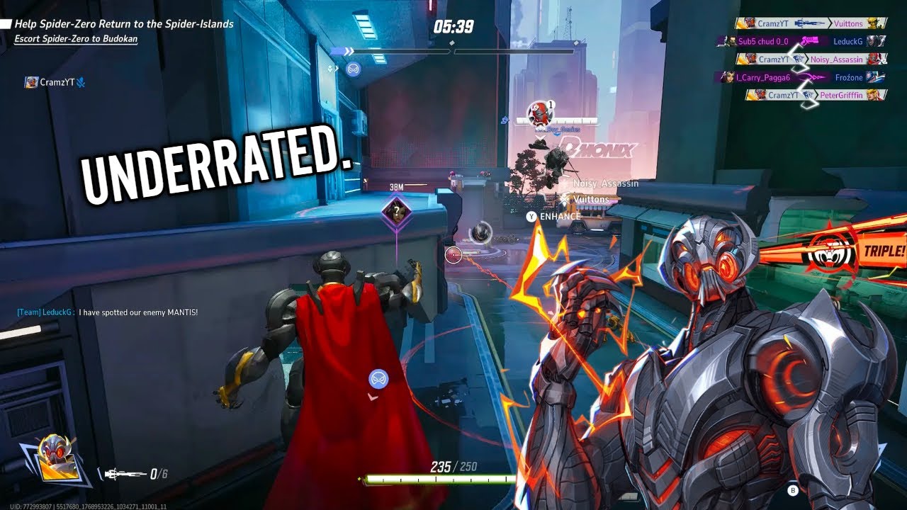 8 Minutes of Ultron being the most Underrated Support in Marvel Rivals