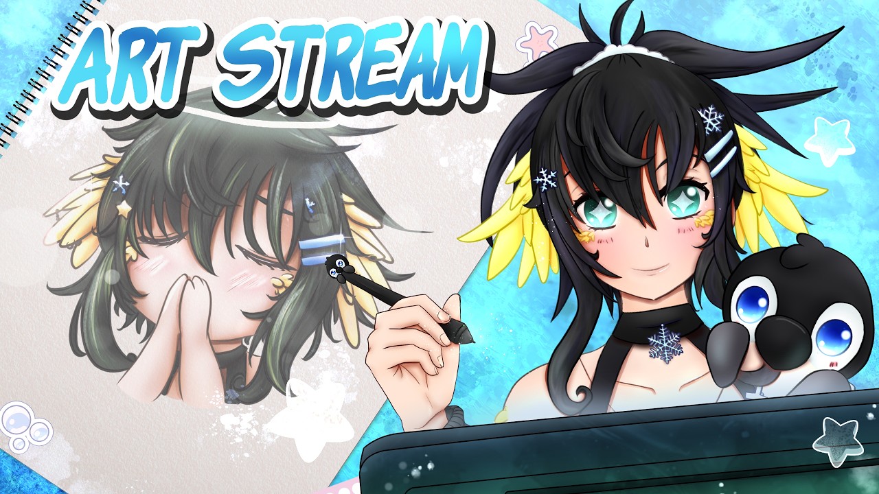 [Art Stream] Zeit für mehr Emotes ૮•͈⌔•͈ა