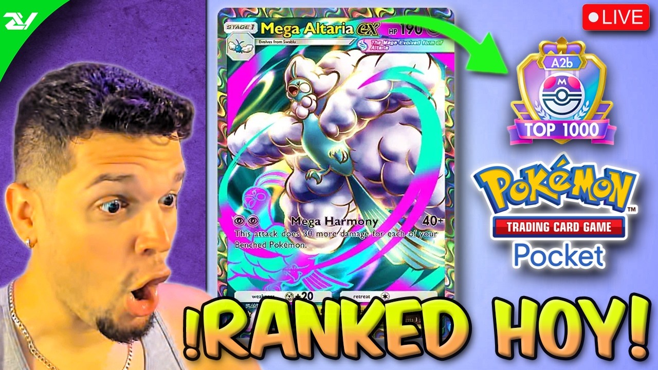 Top 1000 del mundo juega Pokemon TCG Pocket