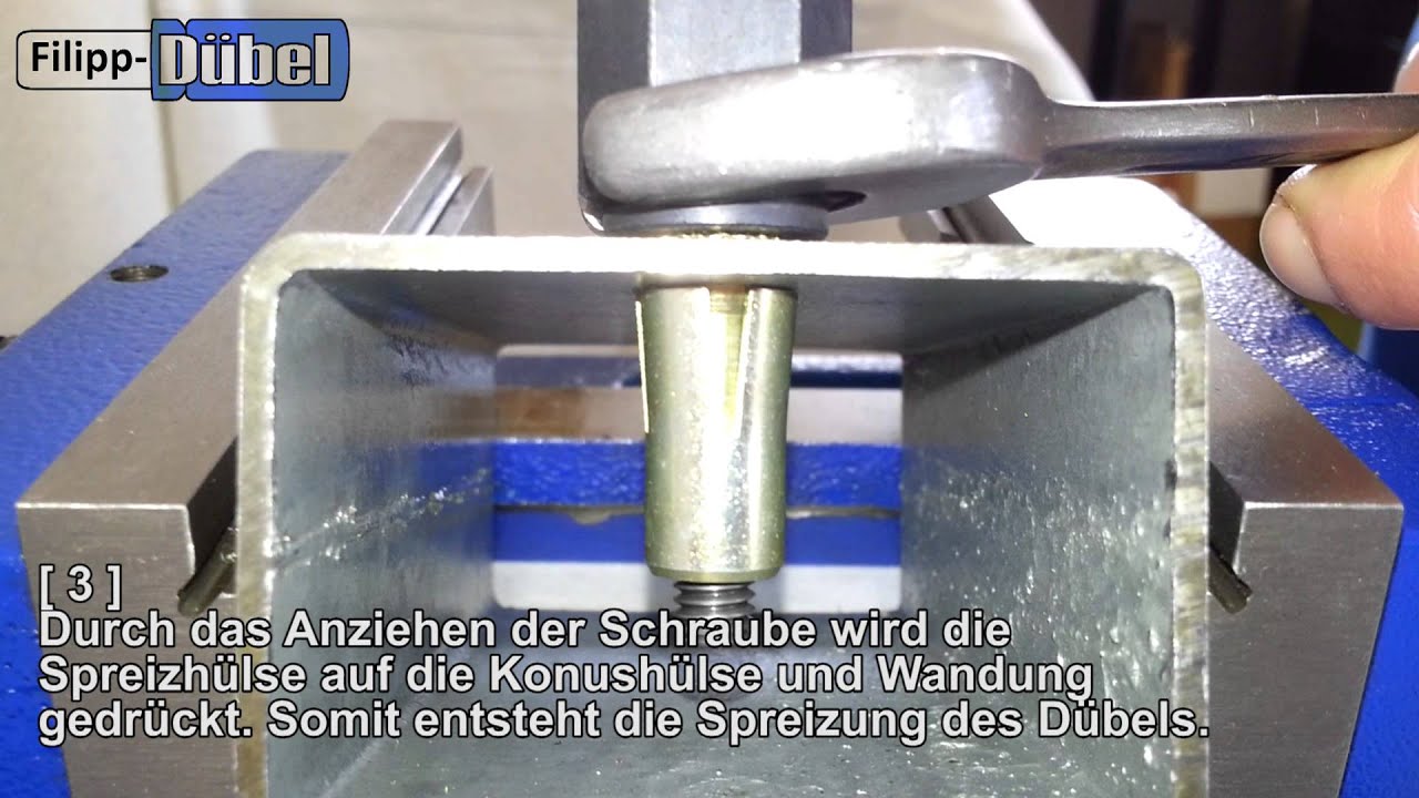 Filipp Dübel - Montageanleitung