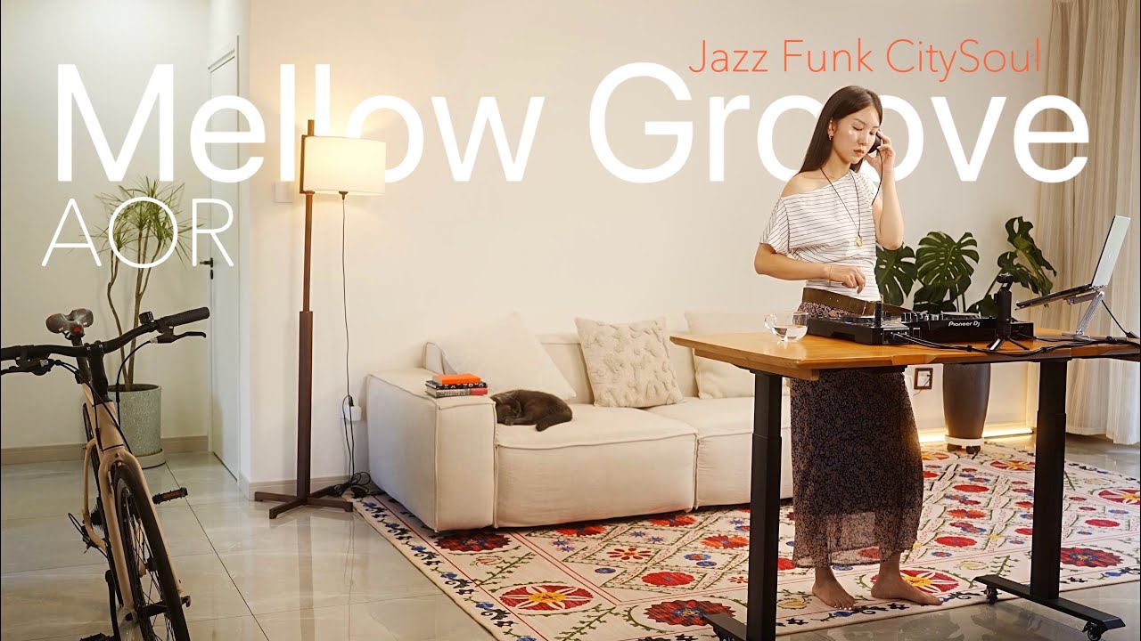 Lazy Afternoon 80's Mellow Groove Jazz Funk City Soul Mix ｜70-80 bpm
