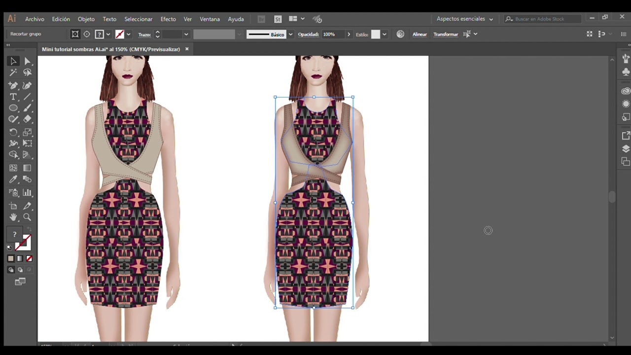 Cómo sombrear figurines en Illustrator de manera rápida