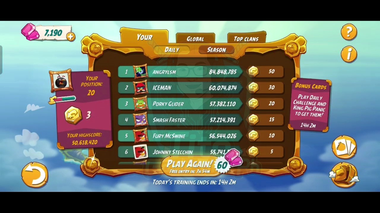 Angry Birds 2 | Mighty Eagle Bootcamp | MEBC | 5 March 2026