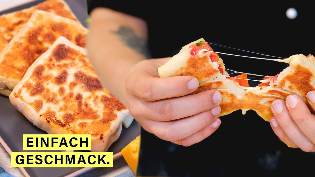 Pfannenbrot gefüllt: Unsere 3 liebsten Varianten 😍