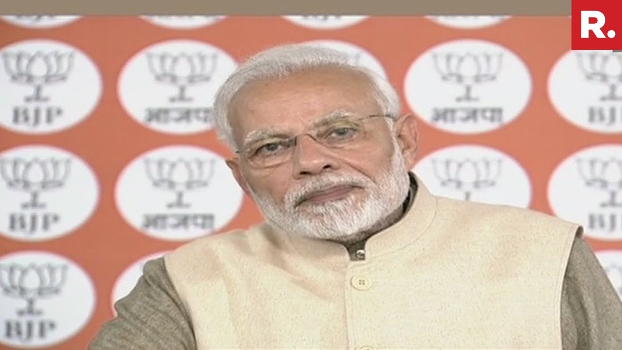 PM Narendra Modi Interacts With Booth Level Workers From Tamil nadu