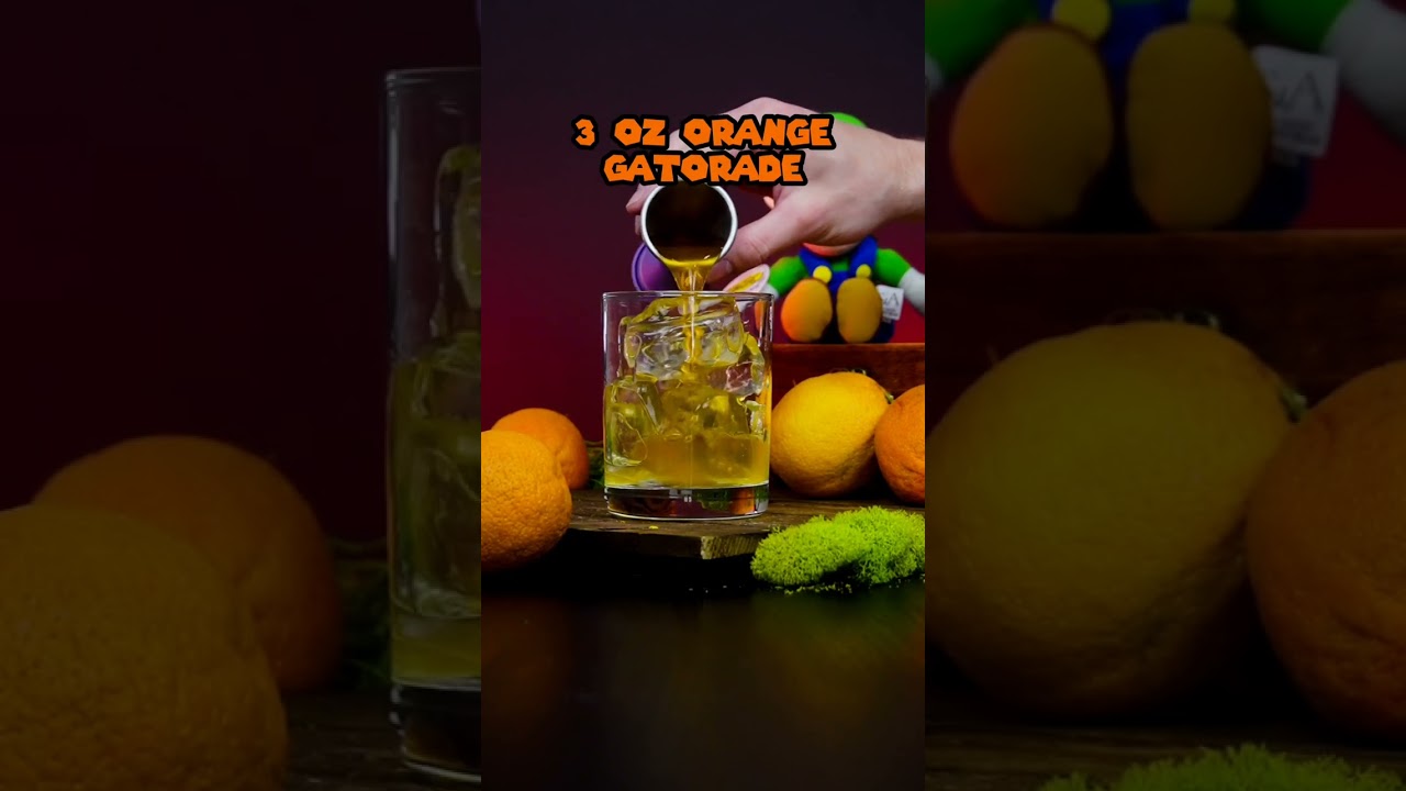 Princess Daisy (Mocktail Inspired by Super Mario [non-alcoholic])