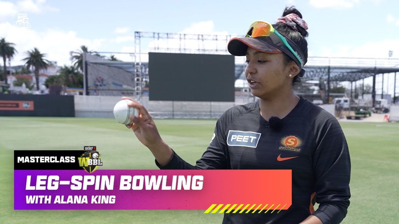 CRICKET MASTERCLASS: The Art Of Leg-Spin Bowling With Alana King | #WBBL10