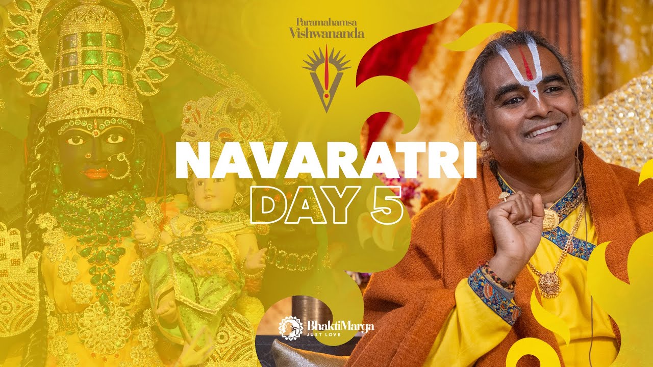 Navaratri 2025 - Skanda Mata (Day 5) | Bhakti Marga LIVE Event