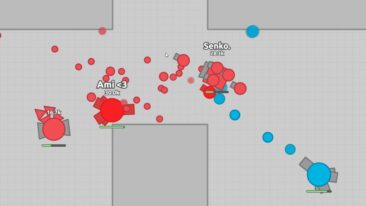 Random/Funny Maze Moments - Diep.io