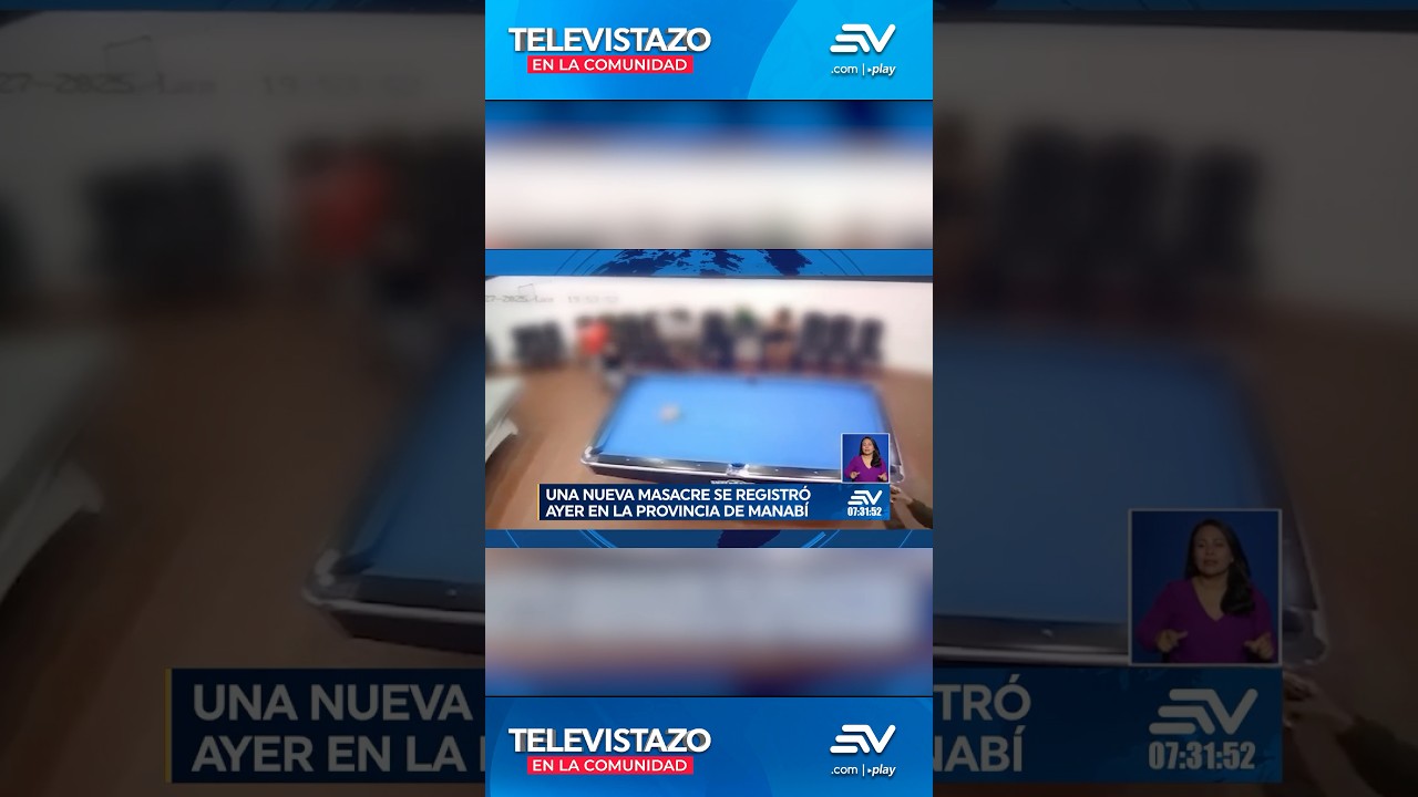 Una nueva masacre se registr&oacute; el d&iacute;a de ayer en Manab&iacute; #televistazo