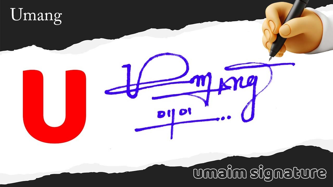 ❤️ Umang Name Signature Request Done | How To Draw Signature | Signature Classes ❤️