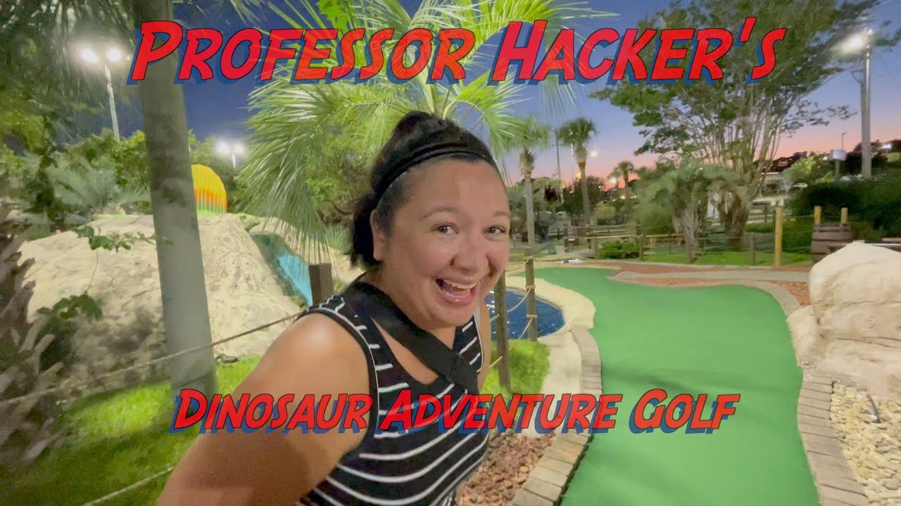 Dino-Delver's Hole-in-One: Unearthing the Secret Legacy of Professor Hacker's Lost World Golf