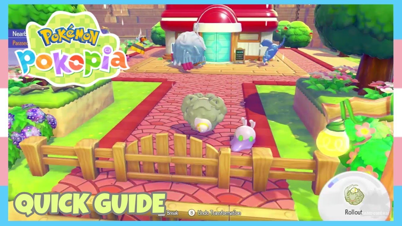 Rolling Out Is The Bike/Main Way Of Travelling In Pokemon Pokopia