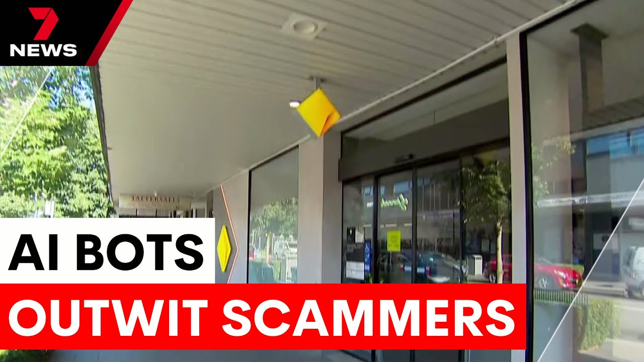 Commonwealth Bank uses AI to outsmart scammers | 7NEWS
