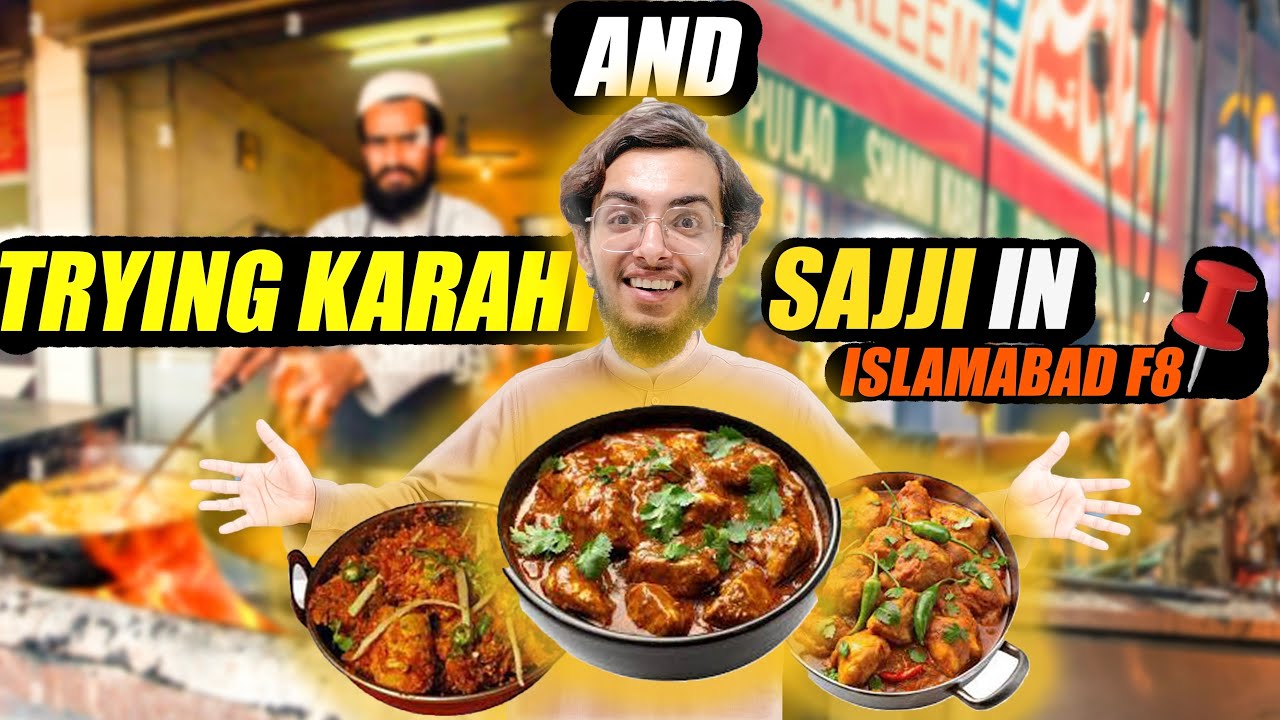SAJJI and KARAHI at &lsquo;BISMILLAH&rsquo; in F-8 ISL ☺️ &hellip; DANI Bey.